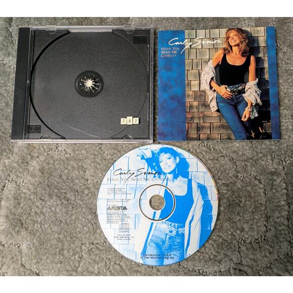 Have You Seen Me Lately? by Carly Simon (CD, 1990) Vtg 90s Music Pop Love Songs - Picture 3 of 4